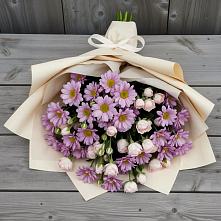 Букет цветов из:  Розы и Хризантемы в Суслонгере