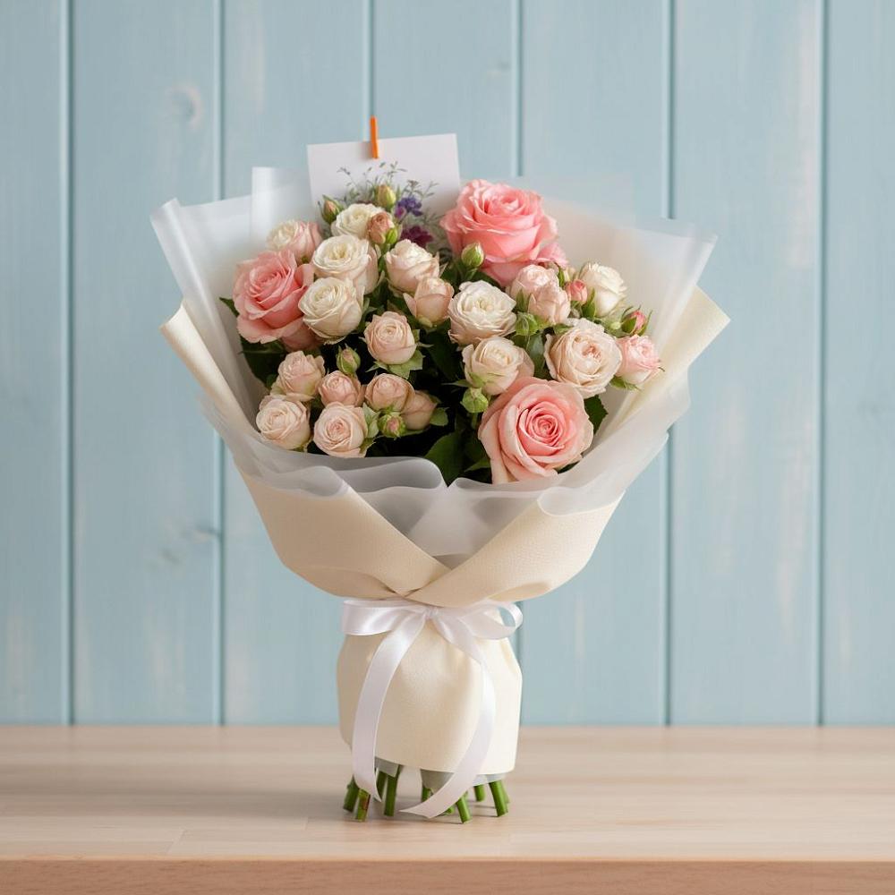 Букет цветов из: Розы в Суслонгере