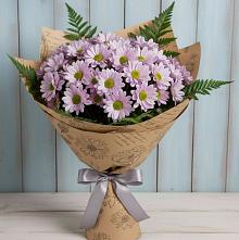 Букет цветов из:  Хризантемы #REPLACE_PRED# Суслонгере