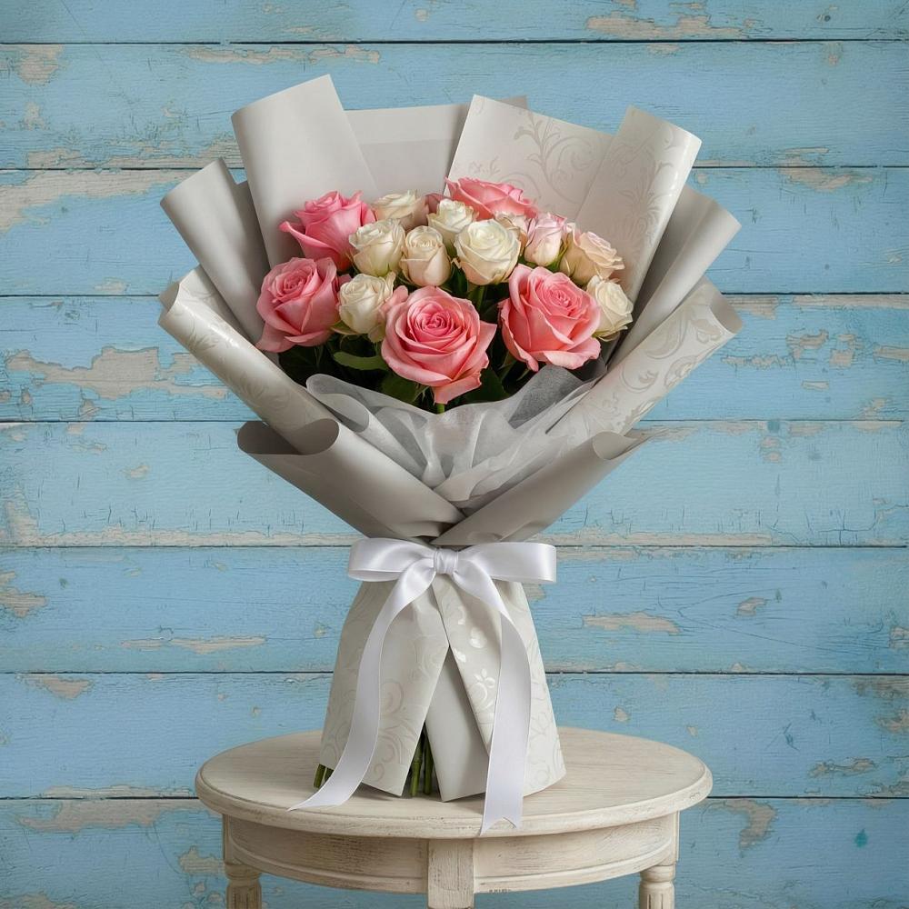 Букет цветов из: Розы в Суслонгере