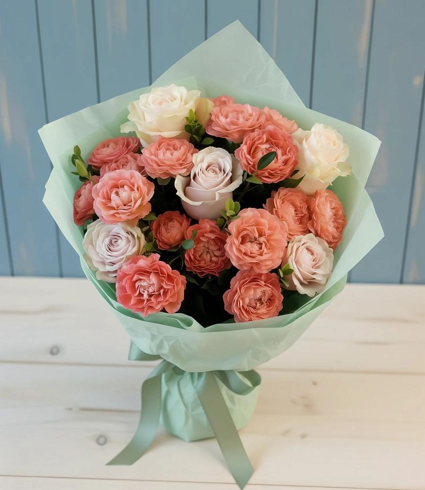 Букет цветов из: Розы в Суслонгере