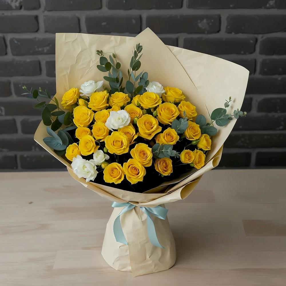 Букет цветов из: Розы в Суслонгере