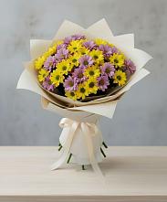 Букет цветов из:  Хризантемы в Суслонгере