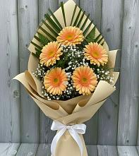 Букет цветов из:  Герберы в Суслонгере